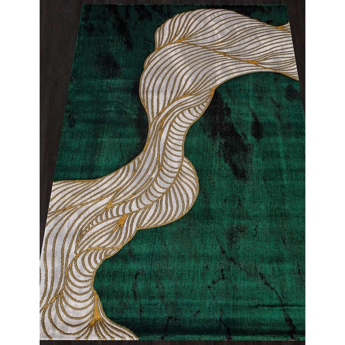 

Ковёр прямоугольный Omega, размер 200x400 см, цвет green/green