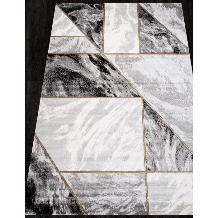 

Ковёр прямоугольный Omega, размер 80x150 см, цвет gold/gold