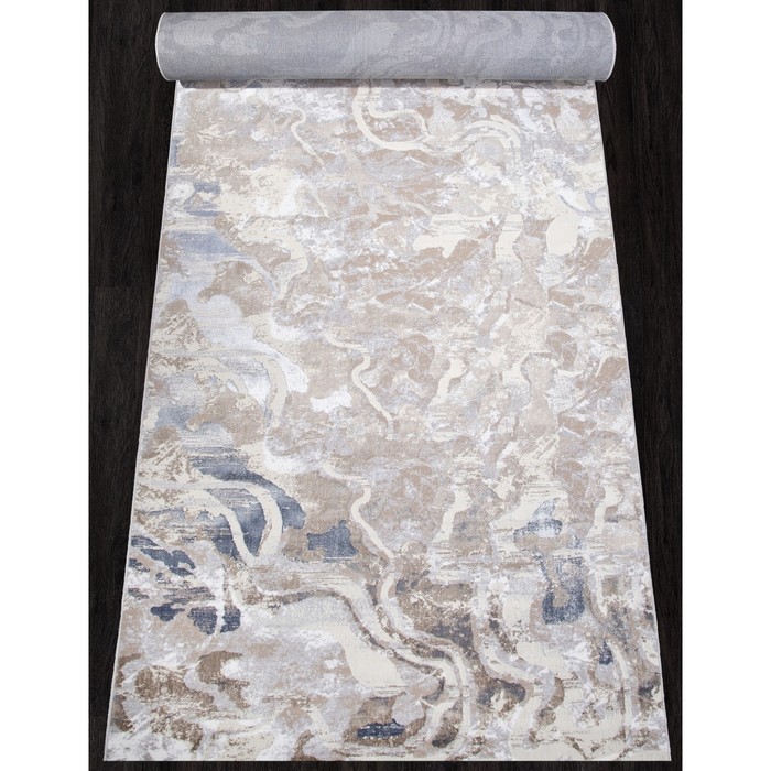 

Ковровая дорожка Peru, размер 300x2500 см, цвет cream shirink/blue fdy