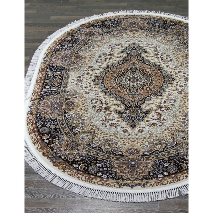 

Ковёр овальный Shahreza, размер 160x220 см, цвет cream-navy