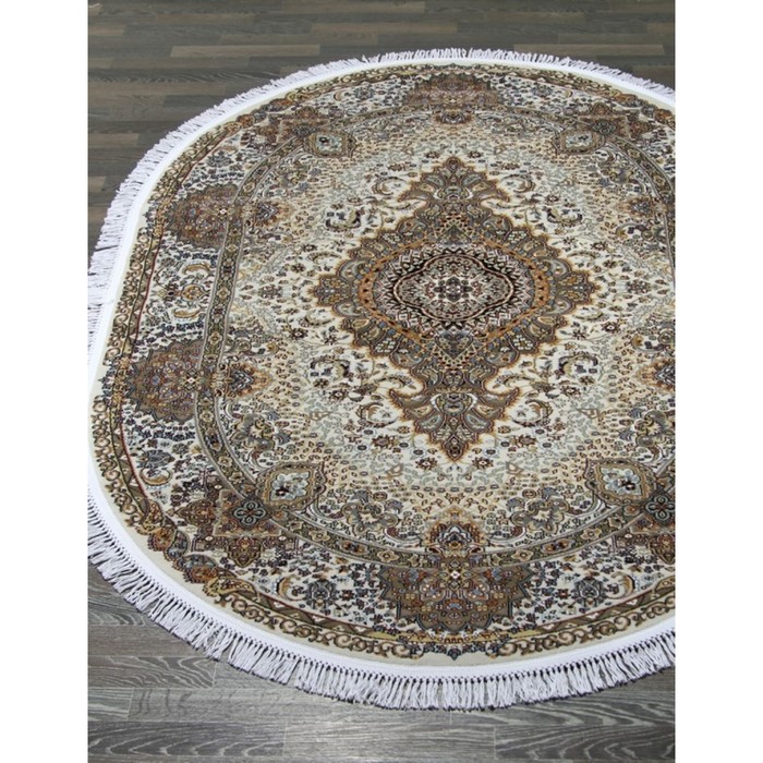 

Ковёр овальный Shahreza, размер 200x400 см, цвет cream
