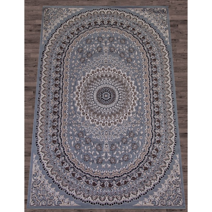 

Ковёр прямоугольный Sierra, размер 250x350 см, цвет blue-brown