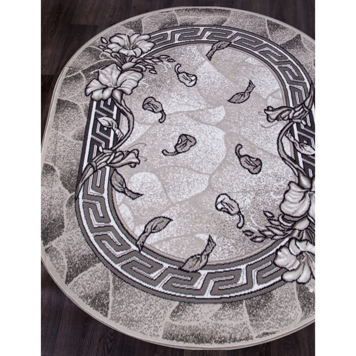 

Ковёр овальный Silver, размер 150x300 см, цвет gray
