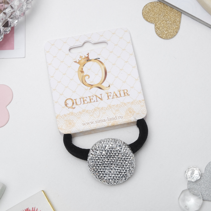 Резинка для волос "День и ночь" круг (цвет микс)