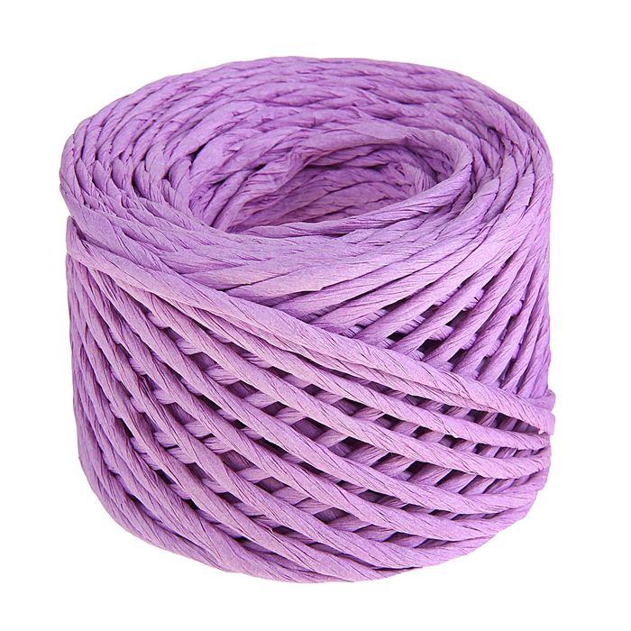 Шпагат декоративный, цвет сиреневый