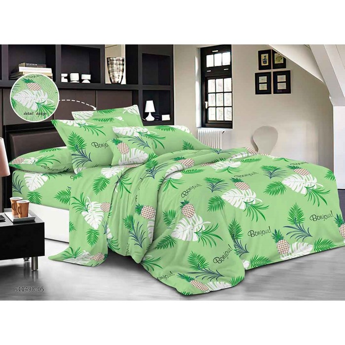 

Постельное бельё 1.5 сп, размер 150x215 см, 150x215 см, 70x70 см - 2 шт