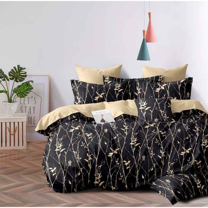 

Постельное бельё 1.5 сп, размер 150x215 см, 150x215 см, 70x70 см - 2 шт
