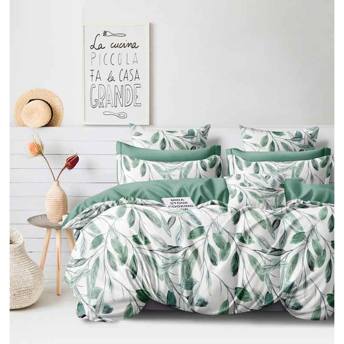 

Постельное бельё 2 сп, размер 220x240 см, 175x215 см, 70x70 см - 2 шт