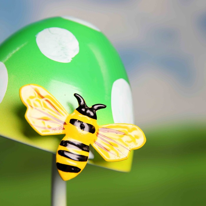 Садовая фигура с кашпо "Грибы"