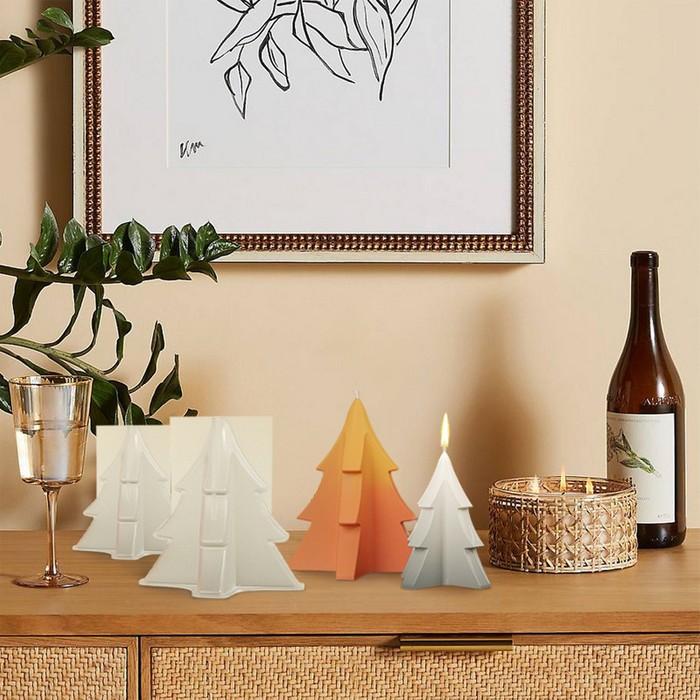 

Силиконовая форма для эпоксидной смолы «Маленькая ёлочка» 7,7 × 8,3 × 8,3 см