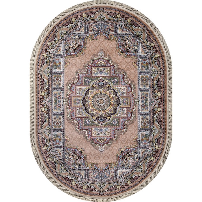 

Ковёр овальный Aravia, размер 160x220 см, цвет beige