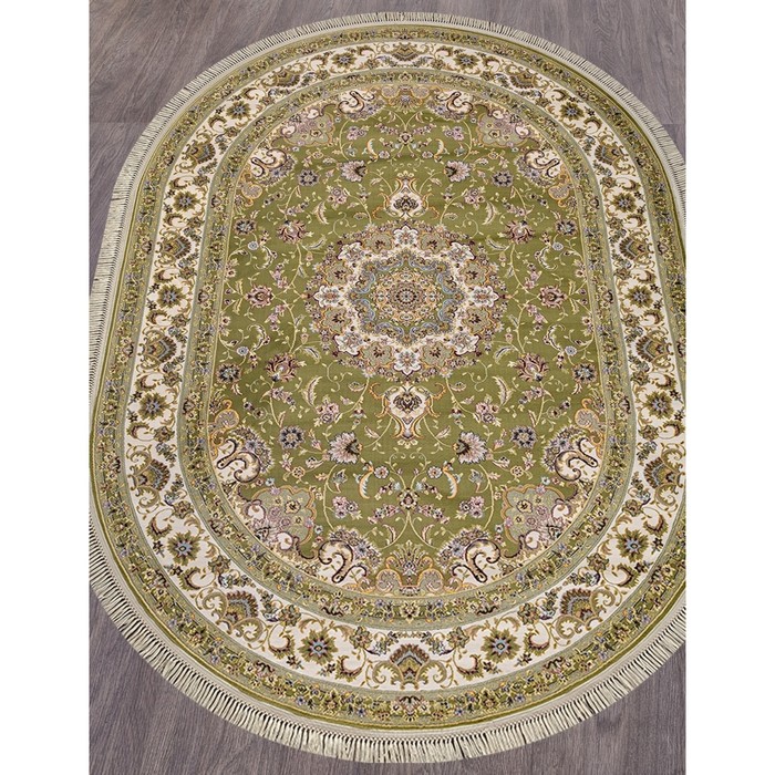 

Ковёр овальный Aravia, размер 160x300 см, цвет green