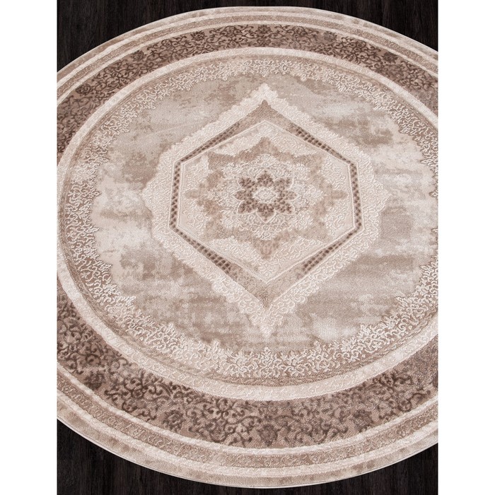 

Ковёр круглый Armina, размер 160x160 см, цвет brown/brown