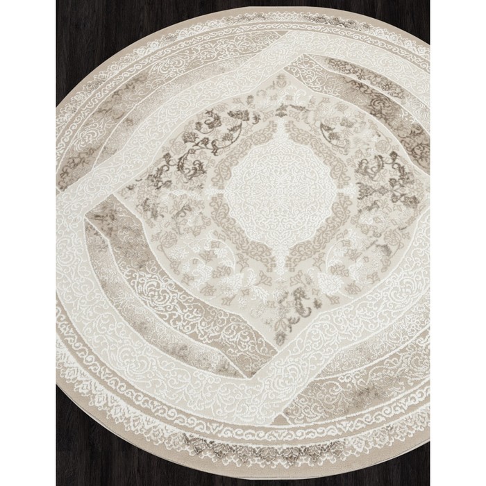 

Ковёр круглый Armina, размер 200x200 см, цвет brown/brown
