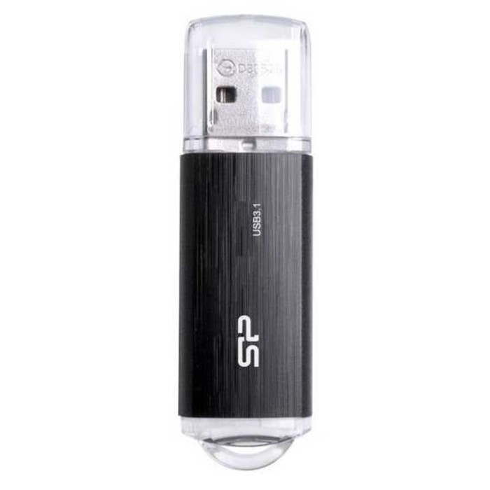 Флеш Диск Silicon Power 128GB Blaze B02 SP128GBUF3B02V1K USB3.1 черный usb flash drive 128gb silicon power blaze b02 usb 3 1 sp128gbuf3b02v1k