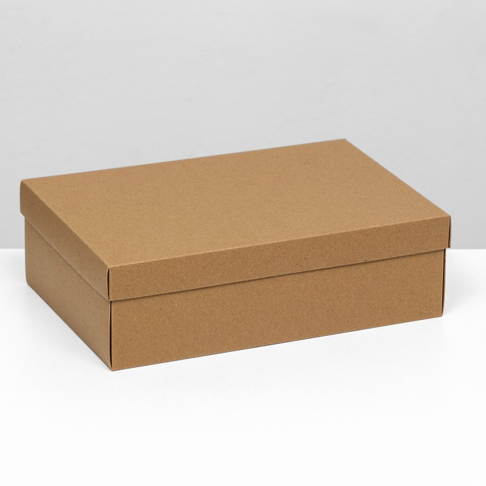 Коробка складная, крафт, 30 х 20 х 9 см коробка складная черная 30 х 20 х 9 см