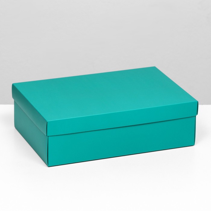 коробка складная красная 30 х 20 х 9 см Коробка складная «Изумрудная», 30 х 20 х 9 см