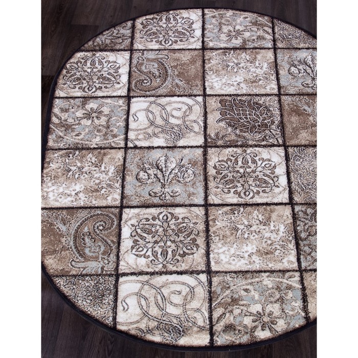 

Ковёр овальный Valencia deluxe, размер 150x400 см, цвет brown