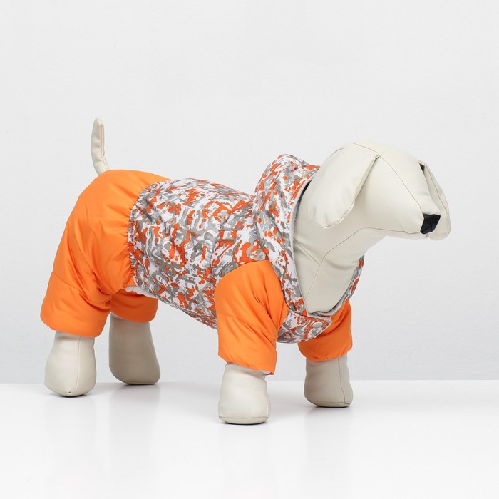 

Комбинезон для животных "Апельсинка", флис, 2XL (ДС 34-36,ОШ 34-36,ОГ 44-48 см)