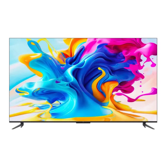 Телевизор TCL 55C647, 55, 3840x2160, DVB-T2/C/S/S2, HDMI 3, USB 1, SmartTV, чёрный телевизор soundmax sm led43m01su 43 3840x2160 dvb t2 c s2 hdmi 3 usb 2 smarttv чёрный