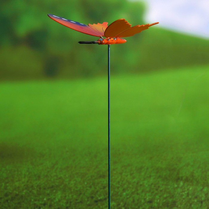 Декоративный штекер "Бабочка монарх" микс