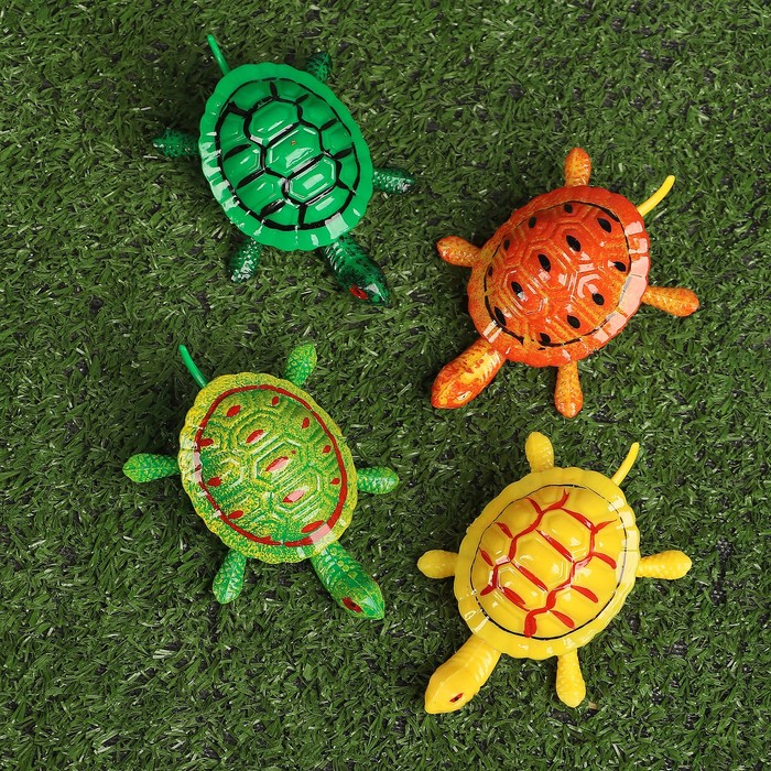 Декоративный штекер "Черепашка" микс