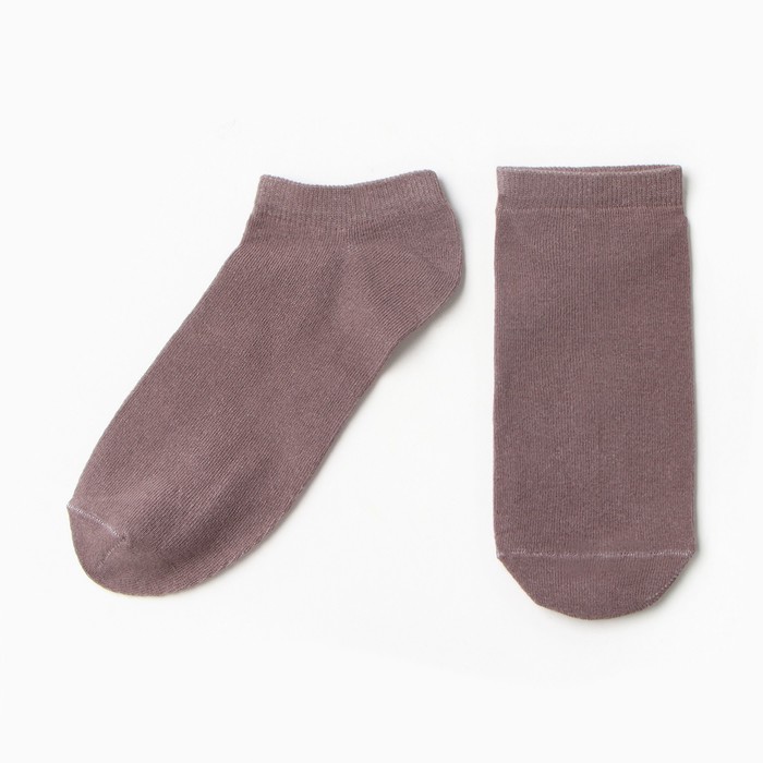 Носки женские укороченные MINAKU , цвет коричневый, р-р 36-39 (23-25 см)