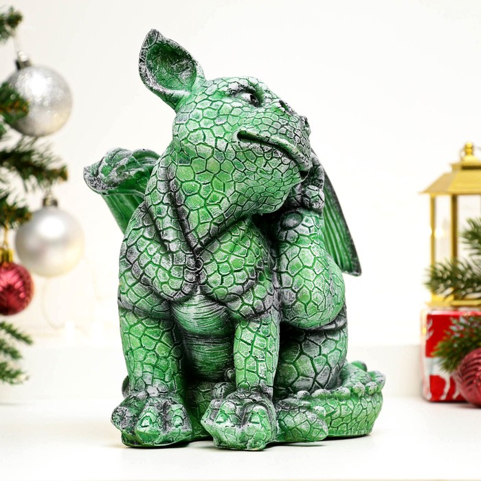

Фигура "Дракончик чешется" 17,5х16х21,5см
