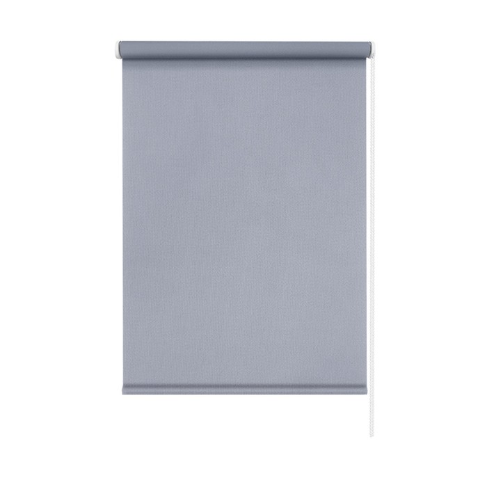 Рулонная штора «Бонд», 100х160 см, цвет серый