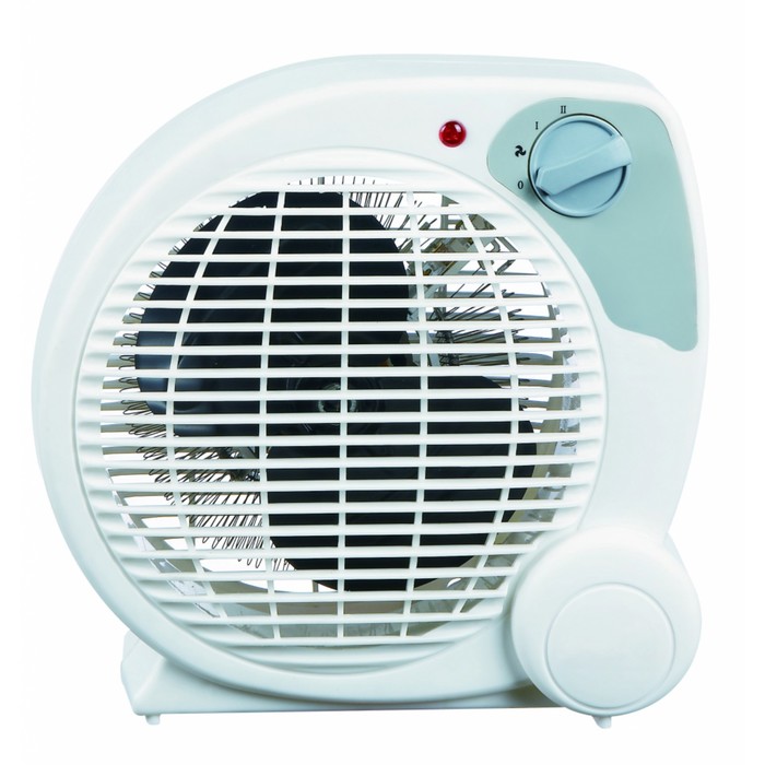 

Тепловентилятор Maxtronic MAX-FH-02, напольный, 2000 Вт, 3 режима, до 25 м2, белый