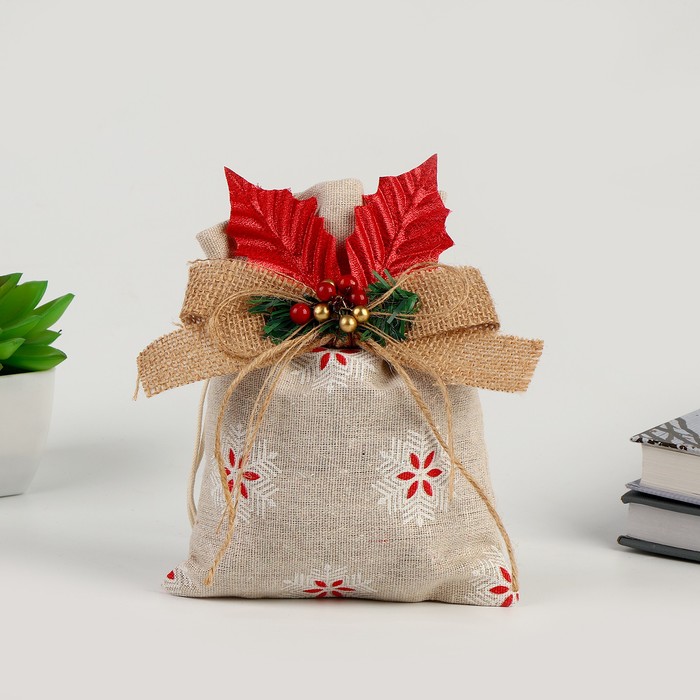 Мешок для подарков «Новый год», цвета МИКС мешок для подарков новогодний виды микс