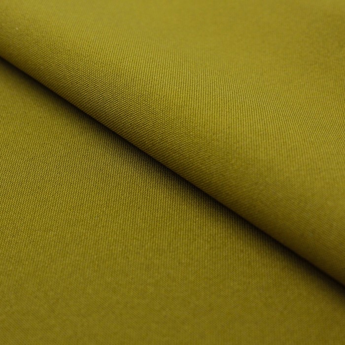 

Ткань костюмная габардин, ширина 150 см, цвет горчичный хаки