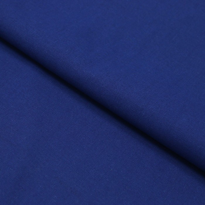 Ткань плательная лён, ширина 140 см, цвет синий ткань плательная хлопок креш ширина 135 см цвет светло лиловый