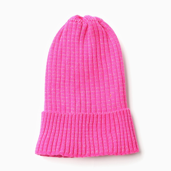 Шапка для девочки, цвет малиновый, размер 52-56 шапка для девочки цвет ярко розовый размер 52 56