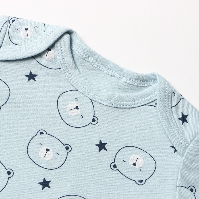 

Боди детское, цвет голубой, рост 86 см