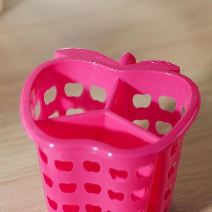 Сушилка для столовых приборов "Яблочко", цвета МИКС