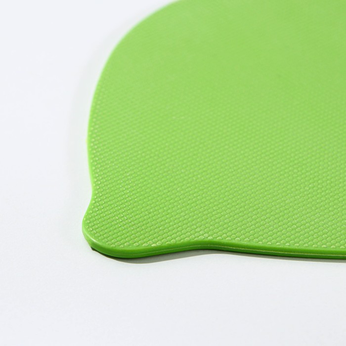 Доска разделочная 15х21,5 см "Листик", цвета МИКС