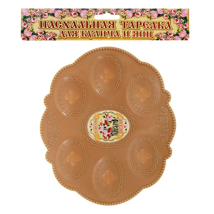 Подставка для 6 яиц "Розы"