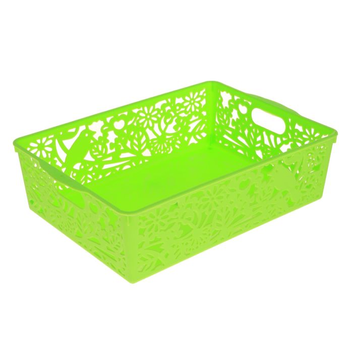 Корзина для хранения "Птицы", цвет МИКС