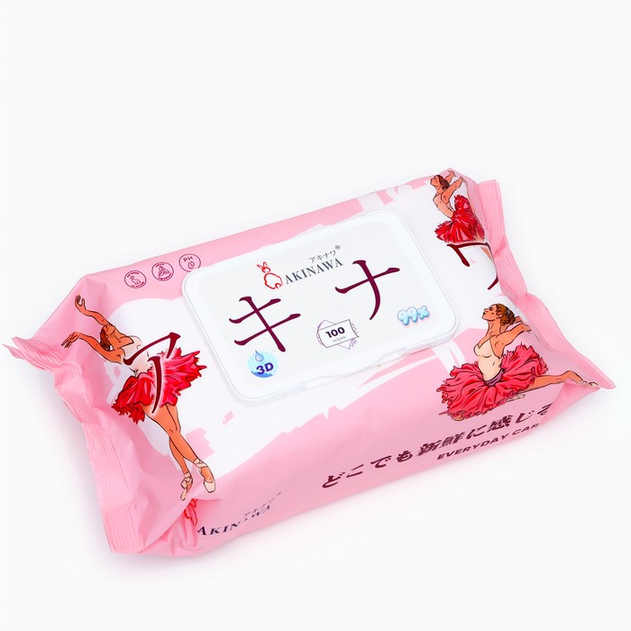 

Влажные салфетки AKINAWA универсальные, 100 шт.