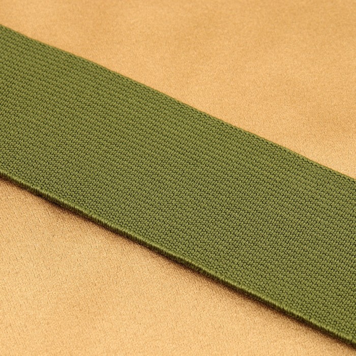 фото Резинка бельевая, 40 мм, 20 м, цвет хаки