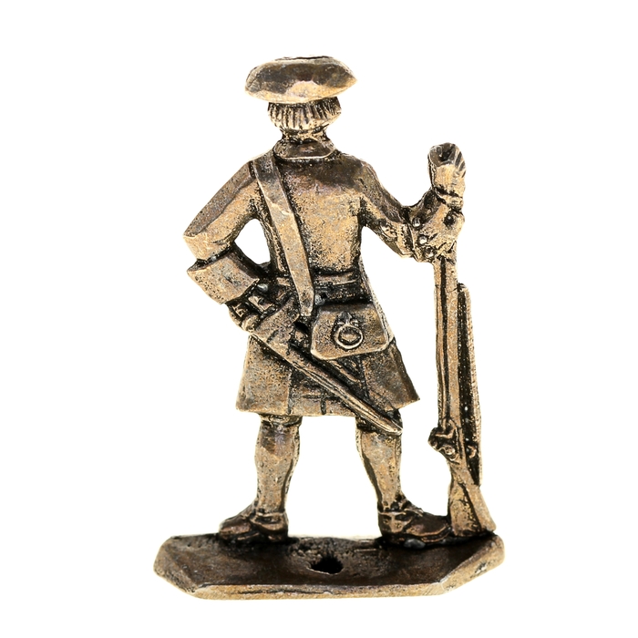 Оловянный солдатик "Мушкетер"