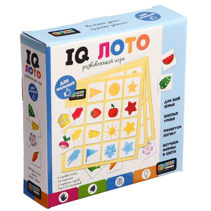 IQ лото «Baby Games» baby games наст игра iq лото