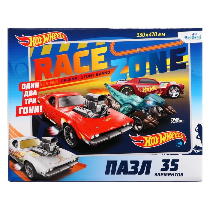 

Пазл Hot wheels «Готовность №1!», 35 элементов