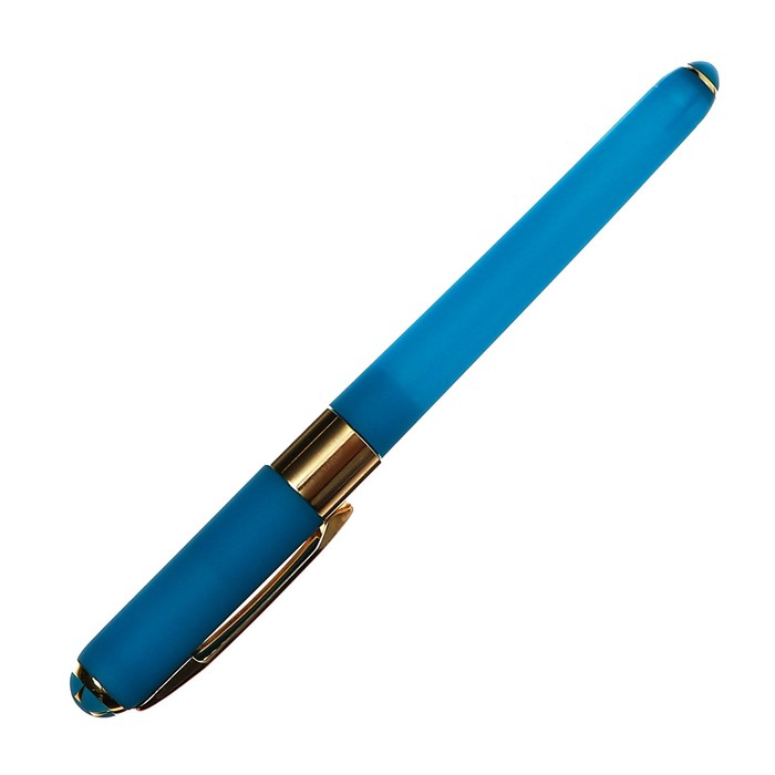 

Ручка шариковая, 0.5 мм, BrunoVisconti MONACO, стержень синий, корпус Soft Touch бирюзовый, в футляре