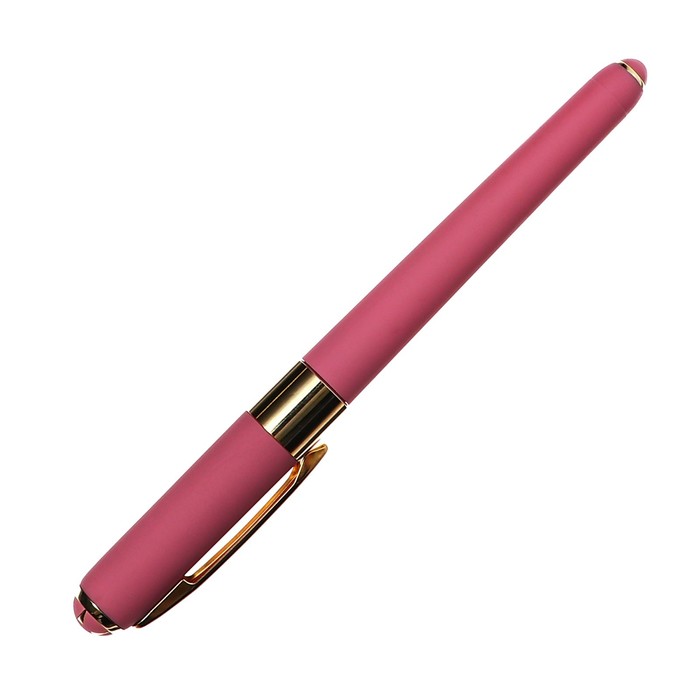 

Ручка шариковая, 0.5 мм, BrunoVisconti MONACO, стержень синий, корпус Soft Touch розовый, в футляре