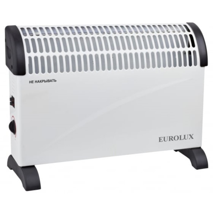 

Обогреватель Eurolux ОК-EU-1500C, конвекторный, 1500 Вт, механ. регулировка, стич, белый