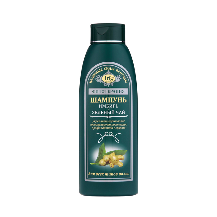 Шампунь для волос «Имбирь и зелёный чай» для всех типов волос, 500 мл