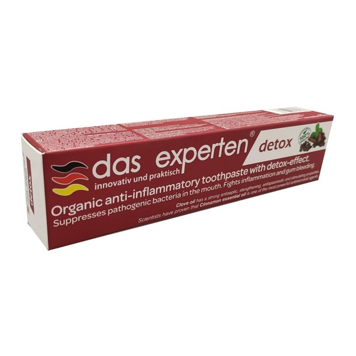 цена Паста зубная Das Experten Detox, 70 мл