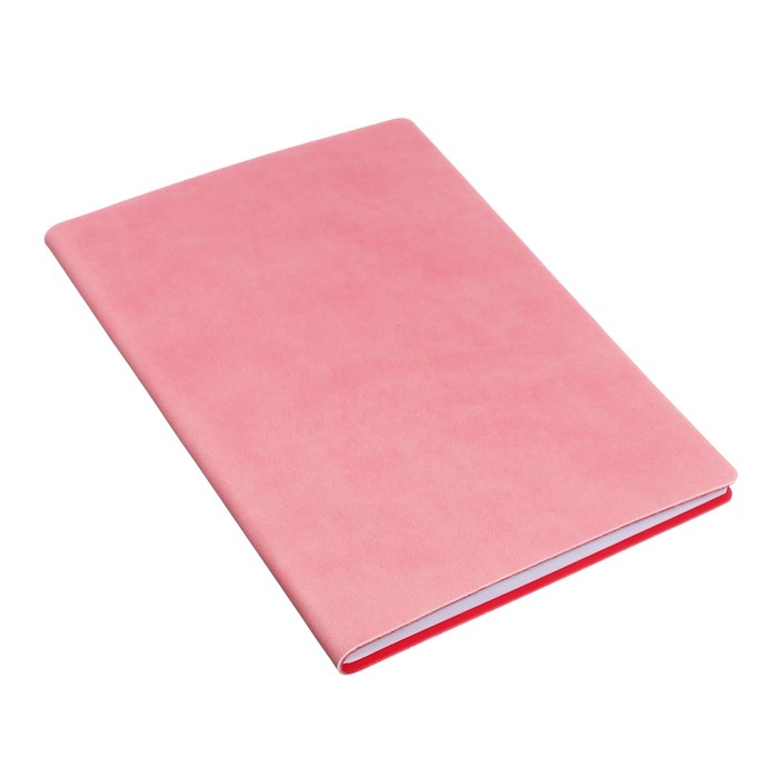 фото Еженедельник недатированный а5, 64 листа, на сшивке, интегральная обложка из искусственной кожи, розовый calligrata